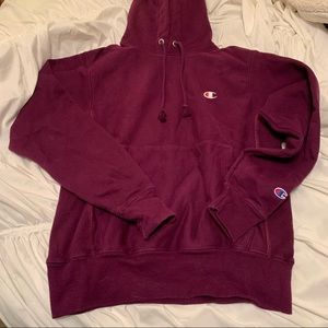 Purple Champion Reverse Weave Sweatshirt